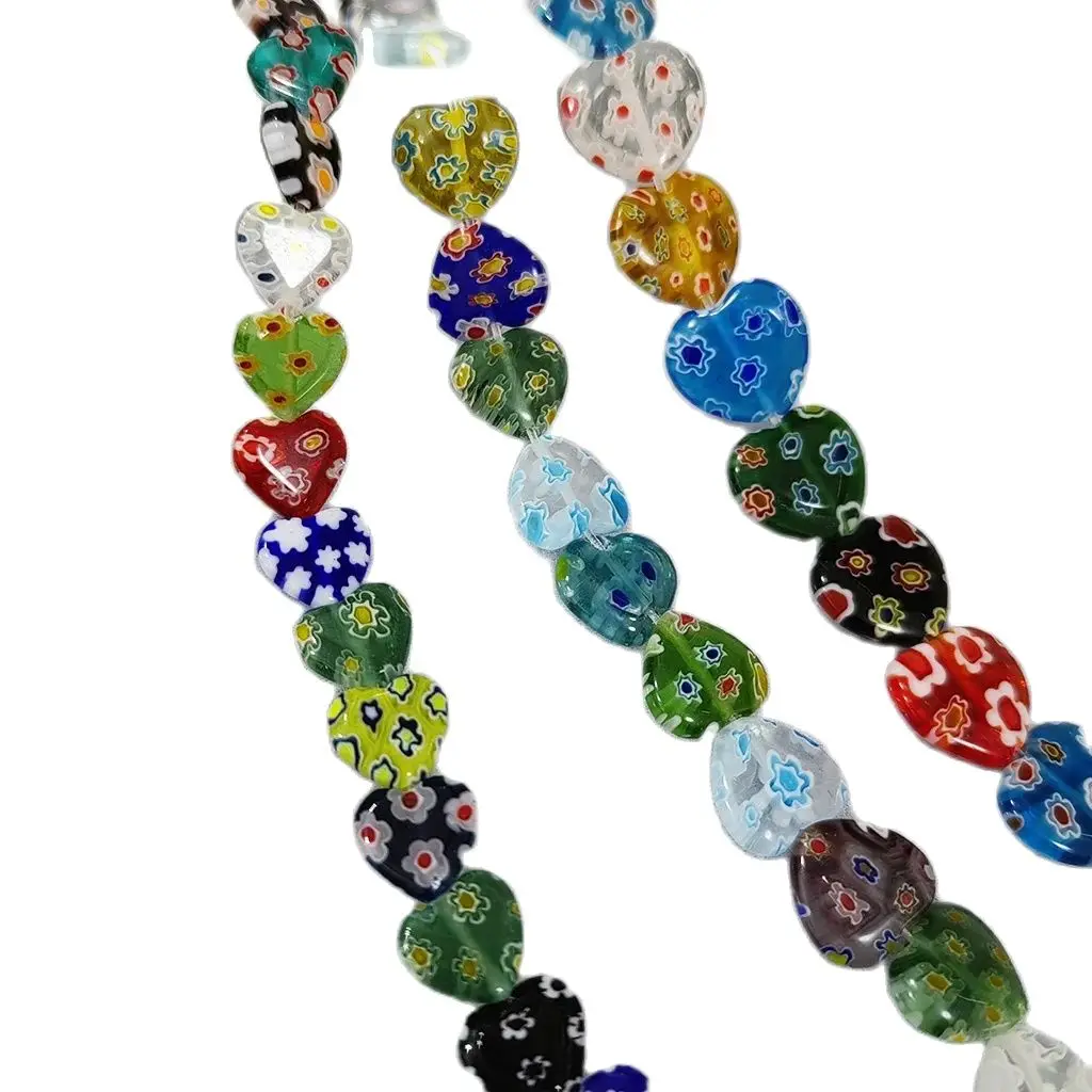 1 share 8/10/12/14mm Love Thousand Flower Glass Beads Handmade DIY Homemade Bracelet, Necklace, Jewelry Accessories Materials