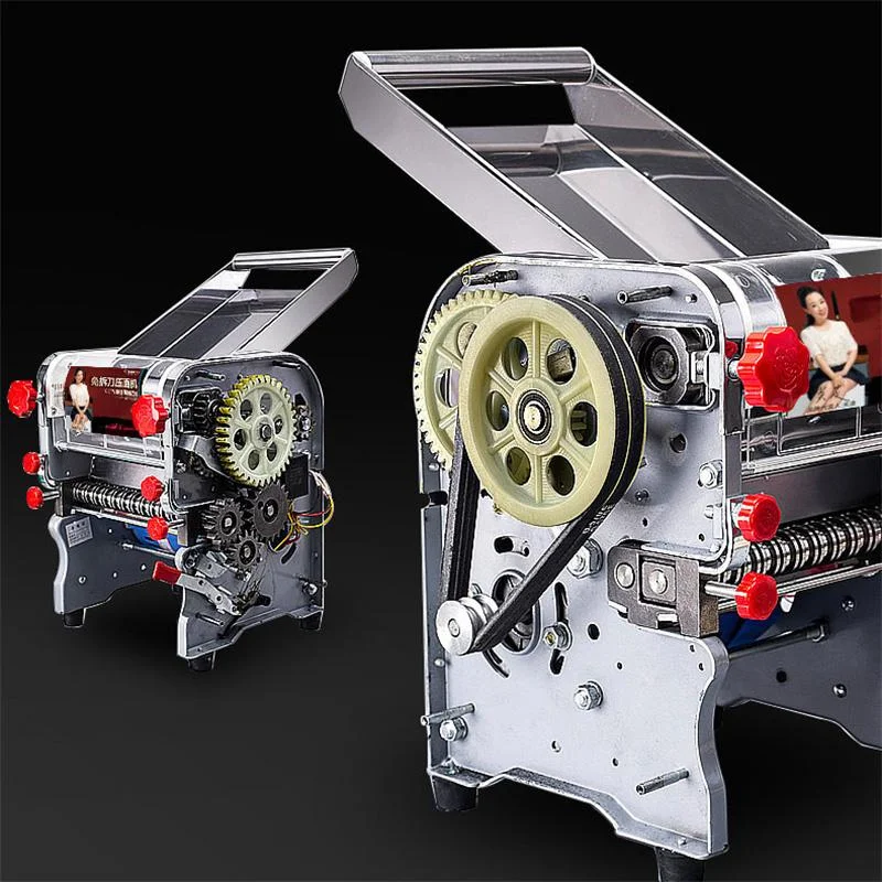 Máquina elétrica do fabricante do macarrão do aço inoxidável, tabela automática home da imprensa, máquina do bolinho do macarrão, amassando os fabricantes de massas, 750W