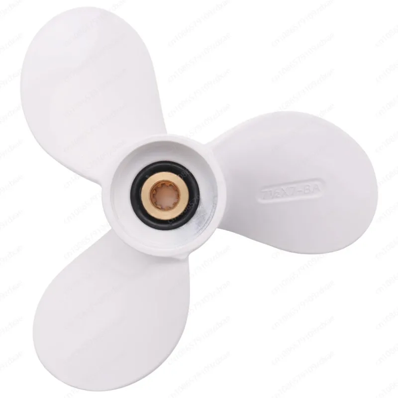 

7 1/2X7 For 4Hp 5Hp 6Hp For Yamaha 9 Tooth Spine Aluminium Propellers Outboard Boat Motors Marine Propeller 6E0-45943-01-El