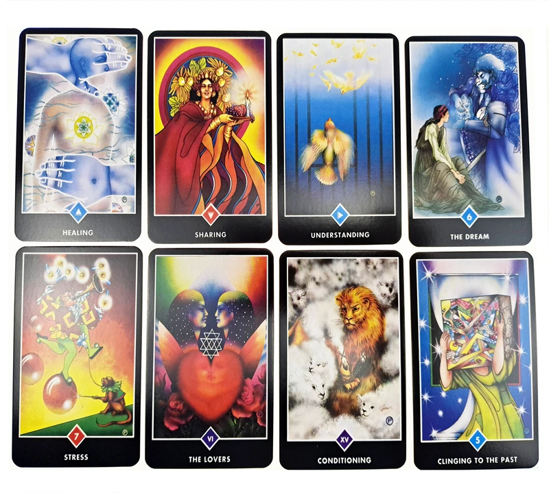 Osho Zen Tarot Cards Oracle English Visions Divination Edition Borad Playing Games,Camping Supplies, Family Gatherings
