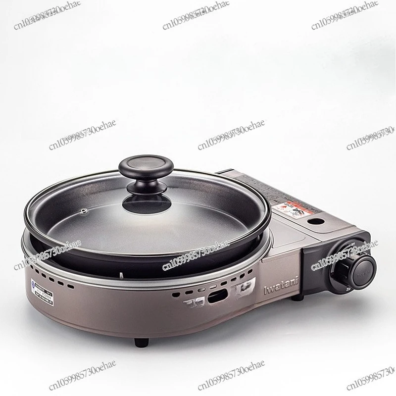 

Portable Frying Oven Cassette Oven Baking Pan Gas Stove Windproof Household Outdoor
