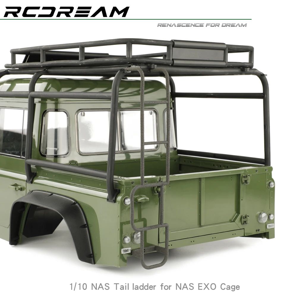 RCDream 1-10 1/10 Scale NAS Tail Ladder for RD110 RD90 RD130 1/10 NAS EXO Cage Upgrade Option Parts #D1A7-1