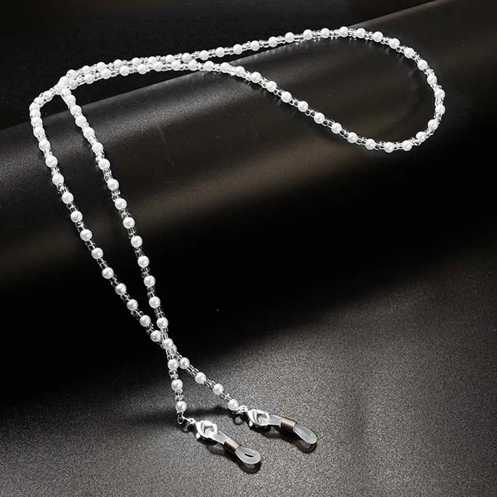 

Fashion Simple Eeyglasses Rope Neck Strap String Crystal Beaded Mask Chains Beads Glasses Chain Spectacle Cord Glasses Chains