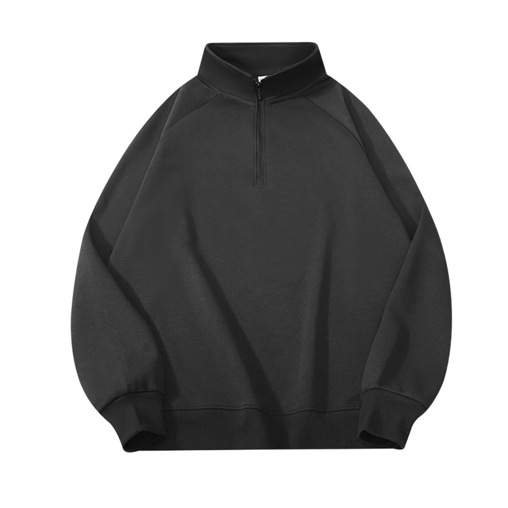 Men's Activewear For Spring Men Sweatshirt Casual Athletic Pullover Men Half Zip Sweatshirt Durable Sportswear Material