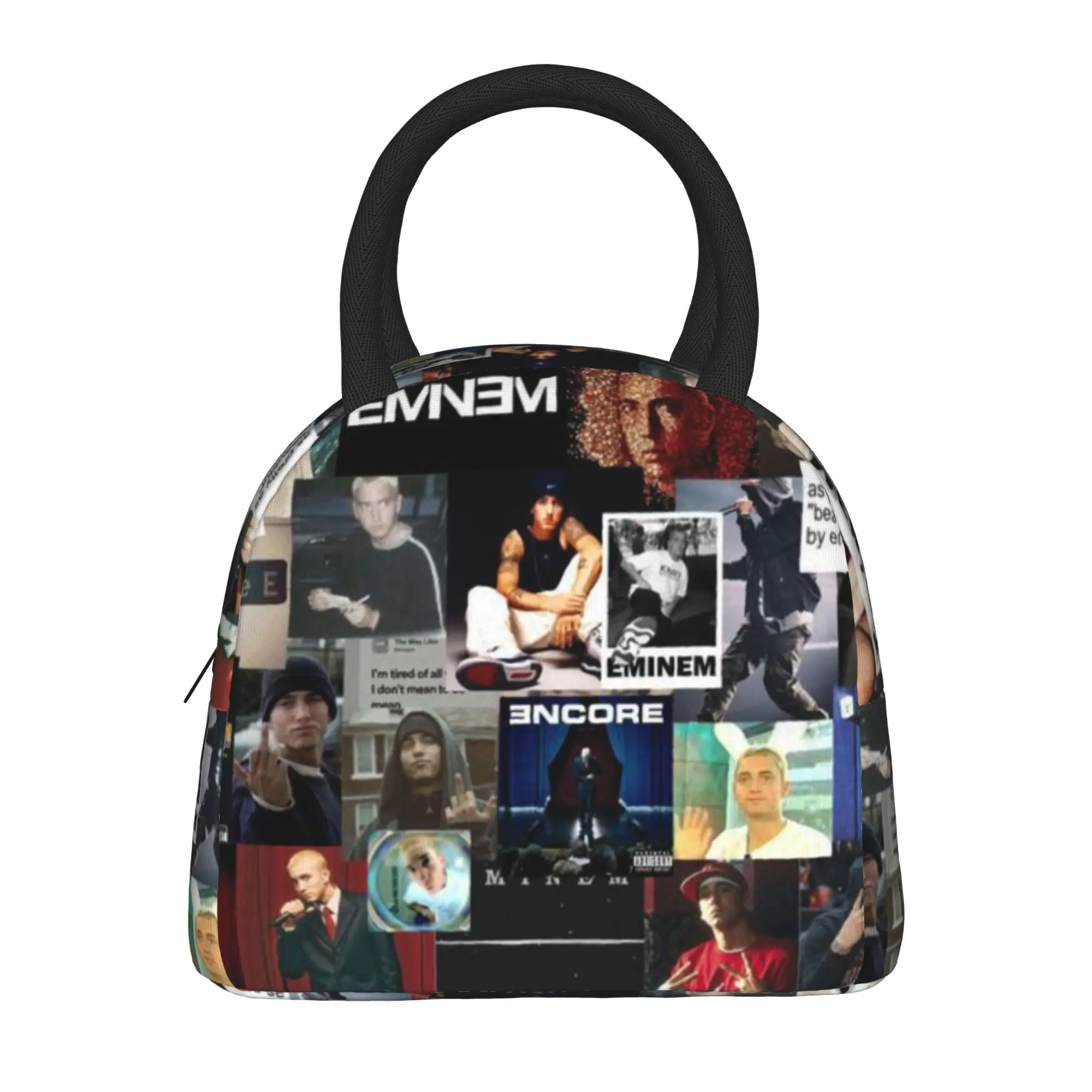 Insulated Lunch Bag Eminem Merch  Storage Food Box New Arrival Thermal Cooler Lunch Box For School