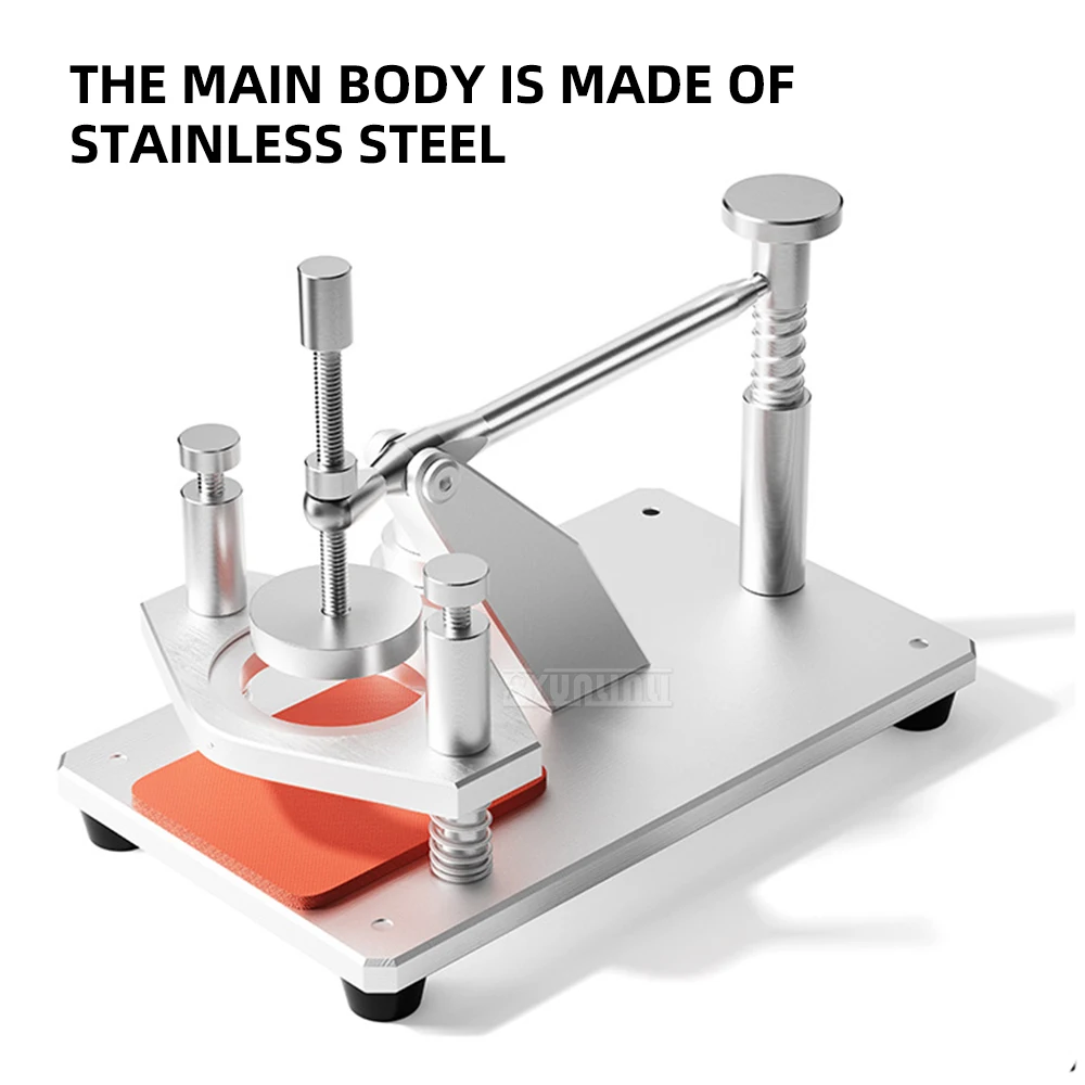 Effortless Suction-Powered Opening;Watch Glass Opener: Multiple Mold Designs for Watch Crystals—Convex and Flat Glass