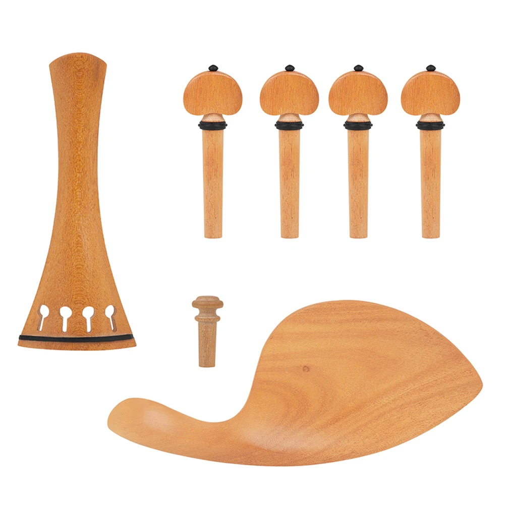 1 세트 바이올린 유지 보수 액세서리 전문 바이올린 테일피스 튜닝 페그 엔드 핀 턱 홀더 Fiddler 도구에 적합