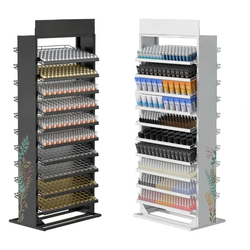 Tier Nail Polish Racks for The Wall Up to 840 Acrylic Nail Powder Quality Nail Polish Display