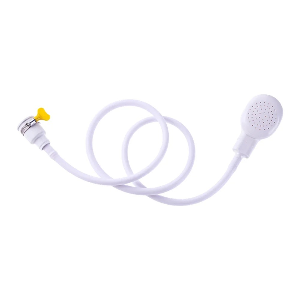 Mangueira de Chuveiro Portátil com Conector para Torneira DN15, Acessório de Borracha para Lavagem de Animais de Estimação, Ferramenta para Banheiro Doméstico