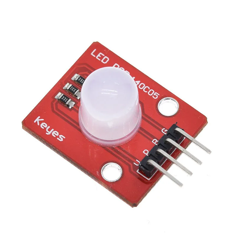 

1/2~100/200Pcs RGB Full-Color LED Module 10mm High Brightness Digital Level Input Three-color Compatible