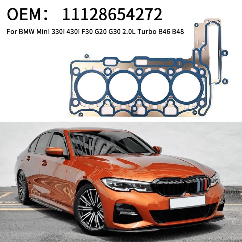 1 PCS Engine Cylinder Head Gasket 11128654272 Replacement Parts For BMW Mini 330I 430I F30 G20 G30 2.0L Turbo B46 B48