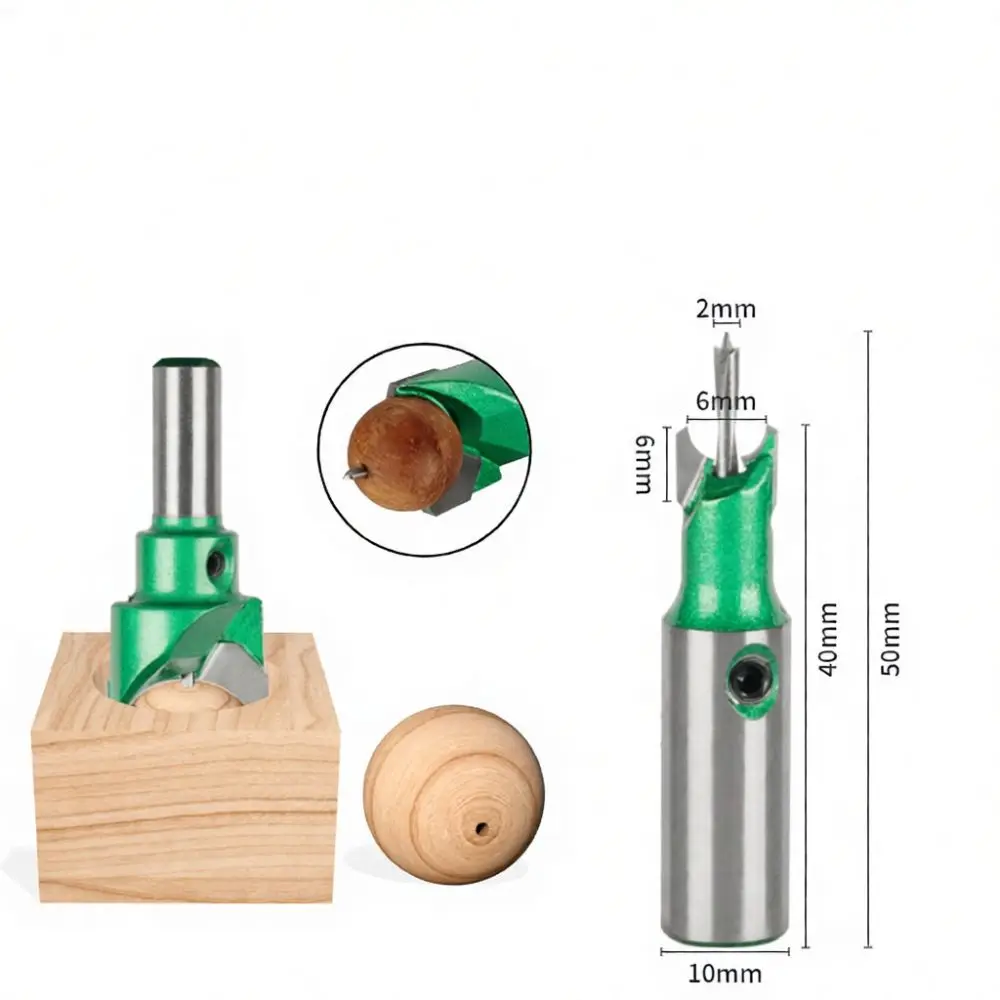 Professional Woodworking Milling Bit Buddha Bead Cutter Tungsten Carbide Drill For Precise Hole Making Craft Tool