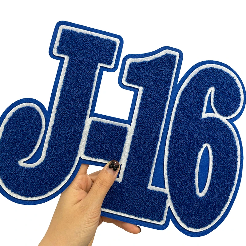 Chenille Iron-on Patch for Sweater, Large, 11 in, Blue and White, Zeta Phi Beta Sorority, Z-Phi Dove, J-16 College Education