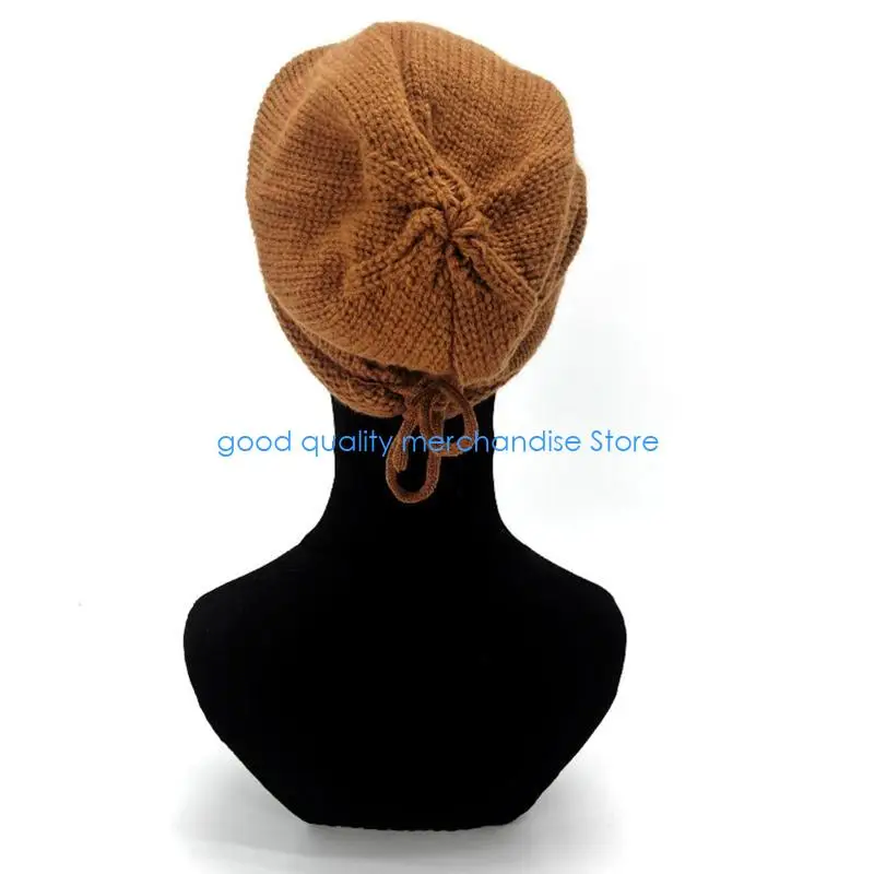 

Y5JD Baggy Slouchy Beanie Hat Crochet Knitted Hat Skullies Beanie Knitted Warm Cap for Men Women Bonnet Caps