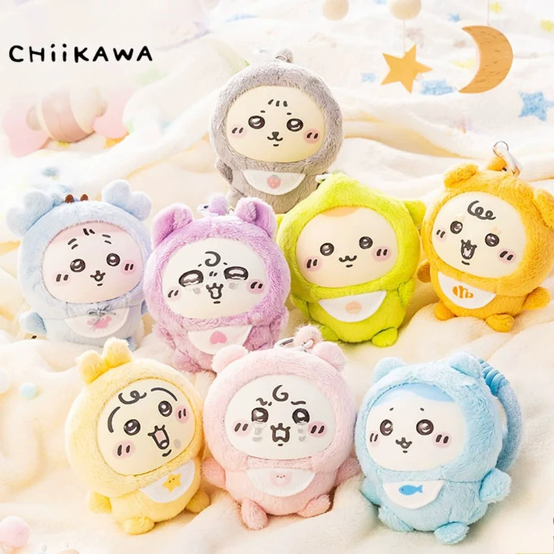 Chiikawa Hachiware Usagi Kawaii Anime Cartoon Baby Series Vinyl Plush Pendant Doll Fashion Creativity Exquisite Versatile