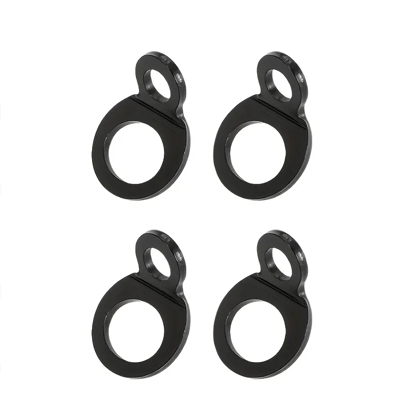 Attach Tie-downs Stainless Steel Tie-Down Strap Rings Motorcycle Part Tie Down Strap Rings 4pcs for Motorcycle Dirt Bike ATV UTV