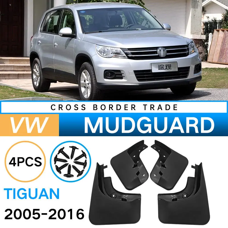 

Mud Flaps Mud Car Guards Suitable for 2005-2016 Volkswagen Tiguan