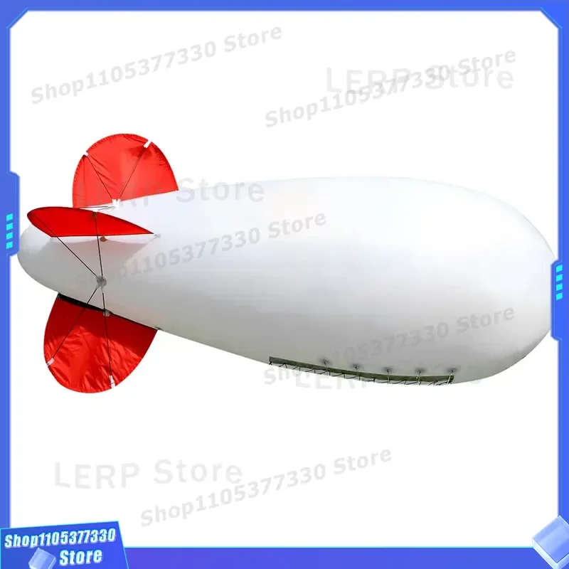 Custom Logo Portable PVC Giant Inflatable Airship Balloon For Advertising Promotion Event Display Customizable Colors Large