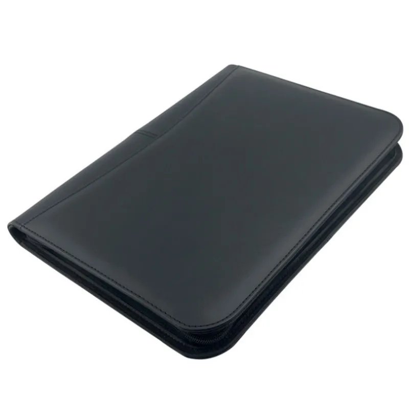 Multifunctional 510 A4 Conference Folder Business Stationery Folder Leather Contract File Folders Travel Document Folder