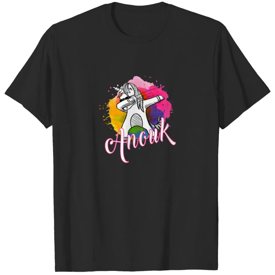 ANOUK - Beautiful Girl Name With Cool Dabbing Unic T-shirt