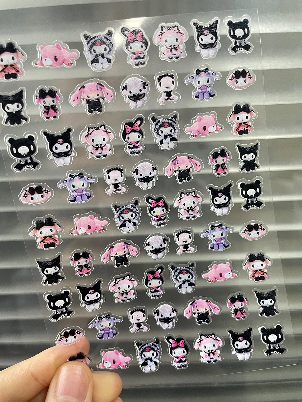 Diy Pvc Adhesive Stickers Nail Art Decor Cartoon Cute Hello Kitty Animals Scrapbook Handbook Waterproof Sticker Toy Gifts image 6