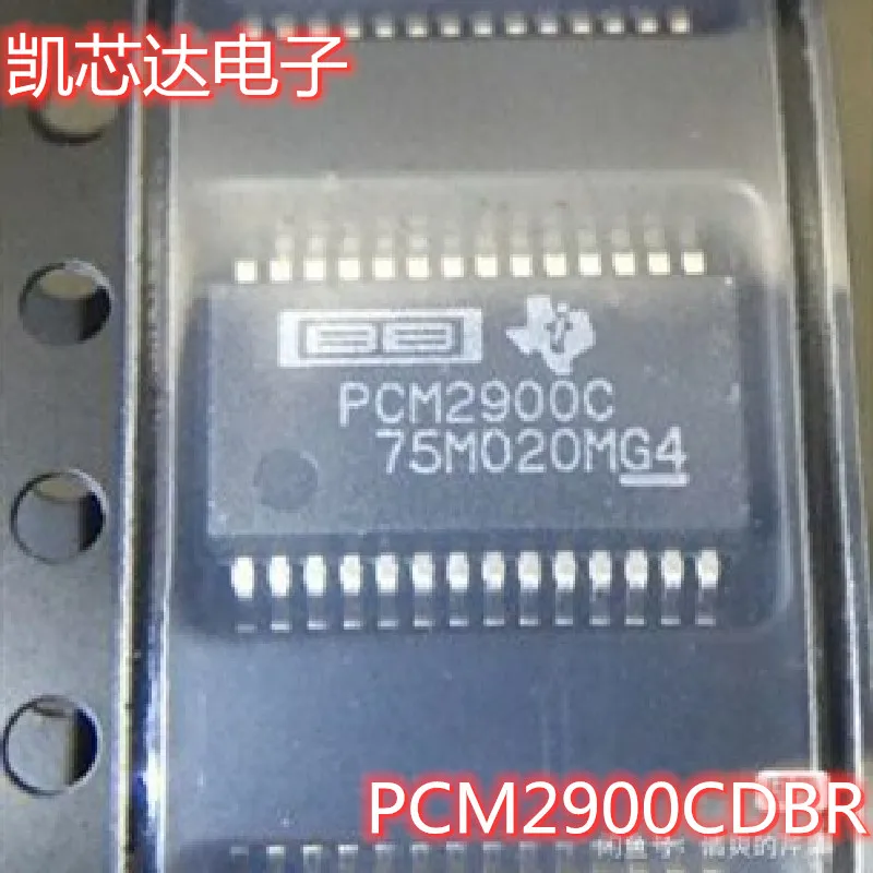 2PCS PCM2900CDBR PCM2900 PCM2900C SSOP28 100% New