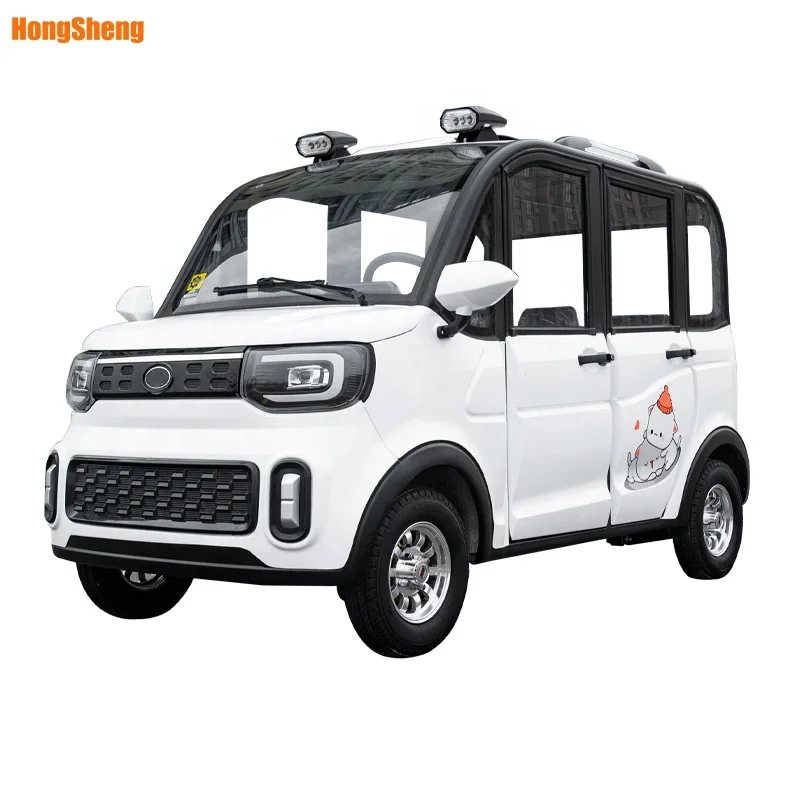 new model small electric cars for family use / Good market mini electric car 4 wheels new enclosed solar electric car