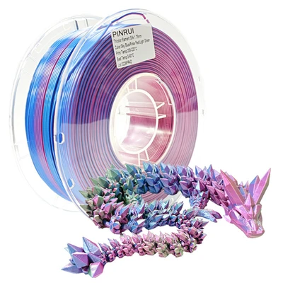 Dual and Triple Color PLA Filament Magic 3D Printer Plastic Rods for 3D Printing