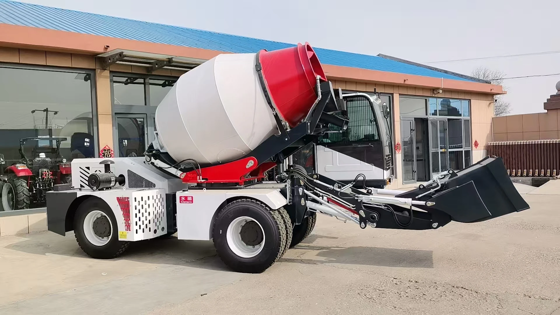 Concrete Mixer Self Loading Concrete Mixer Self Loading Auto 20-50 Tons SINOTUCK HOWO Low Price Hot Selling Factory Direct Sale