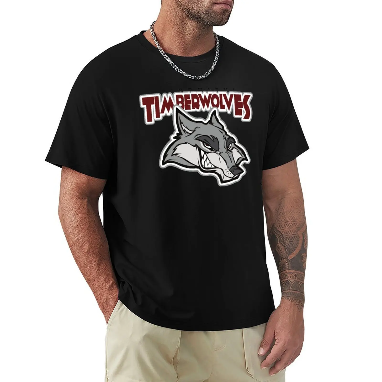 

Miramichi Timberwolves T-Shirt Urban Casual Loose Fit Tee