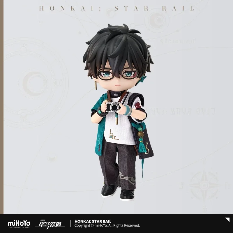 miHoYo Genuine Official Honkai Star Rail DanHeng Nendoroid Figure DOLL Train Journey Anime Cosplay Gifts Fashion Ornaments