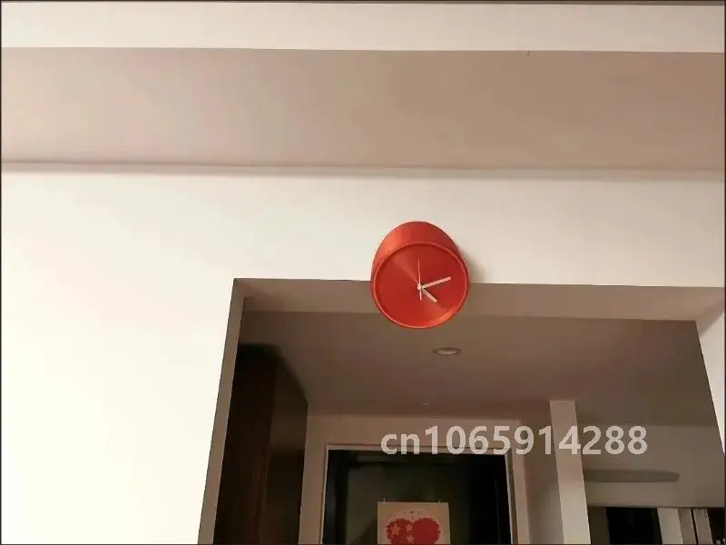 8 Inch Corner Wall Clocks Minimalist Wall Art Clock Bedroom Mechanism Silent Watches Living Room Luxury Desktop Watch Home Decor