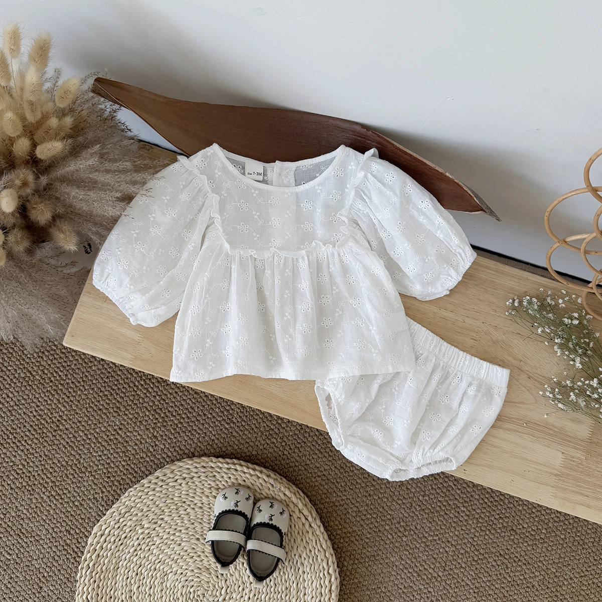 Baby Kleidung Neugeborenen Blase Strampler Neue langarm Neugeborenen Baby Mädchen Sommer Strampler Weiche 1-18 Monate Overall Body