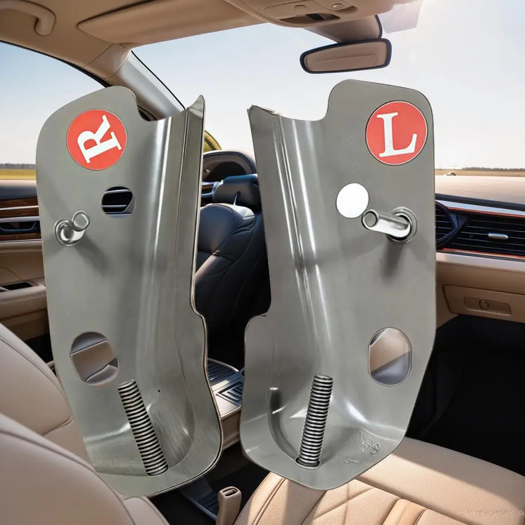 Lower Side Beam Bracket 1487443-S0-A 1487444-S0-A For Tesla For Model Y Fender Lower Mounting Bracket Left Right