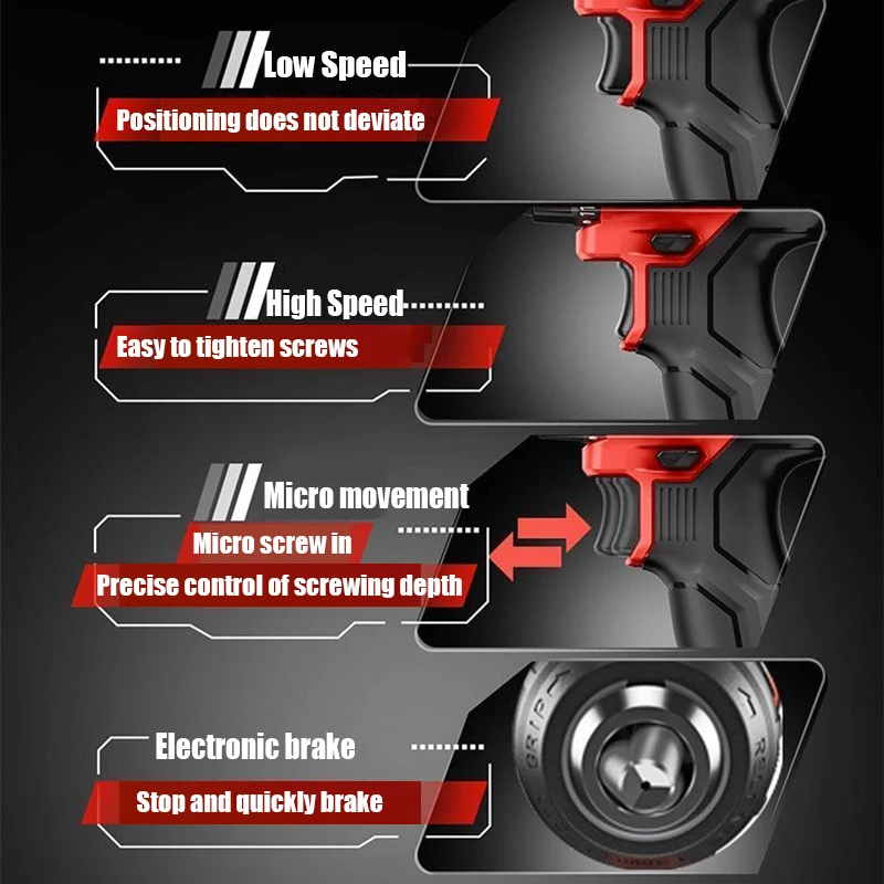 DEVON Cordless Drill 5210 Imacpt 5211 Light Duty Rechargeable Brushless 20v 50Nm 1800rpm Adjustable Speed Share Flex Battery