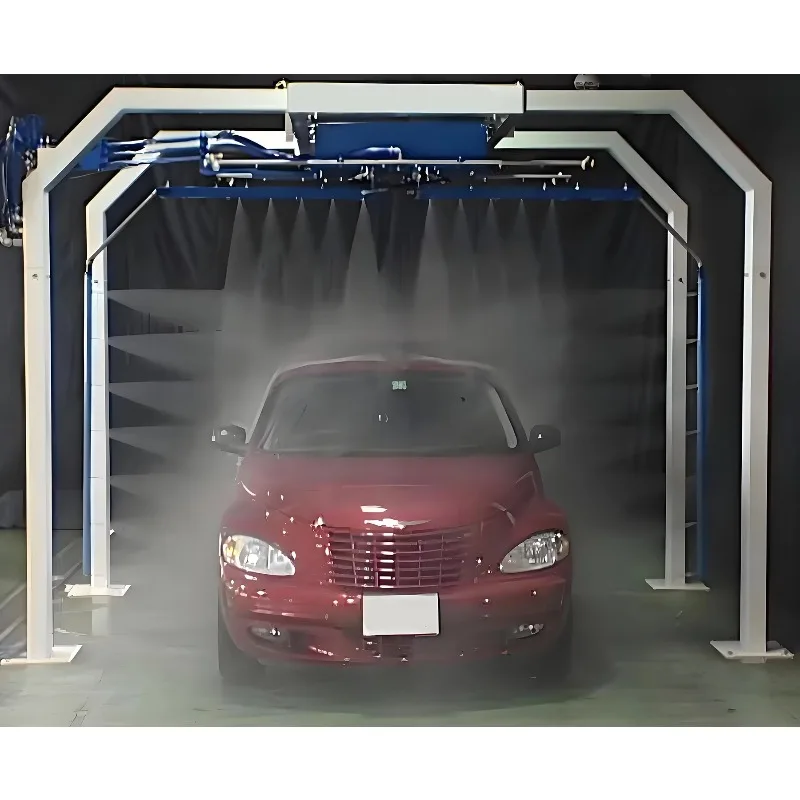 Automatic Exterior Car Wash Machine Contactless Foam Wax Cleaning Equipment for Parking Lot