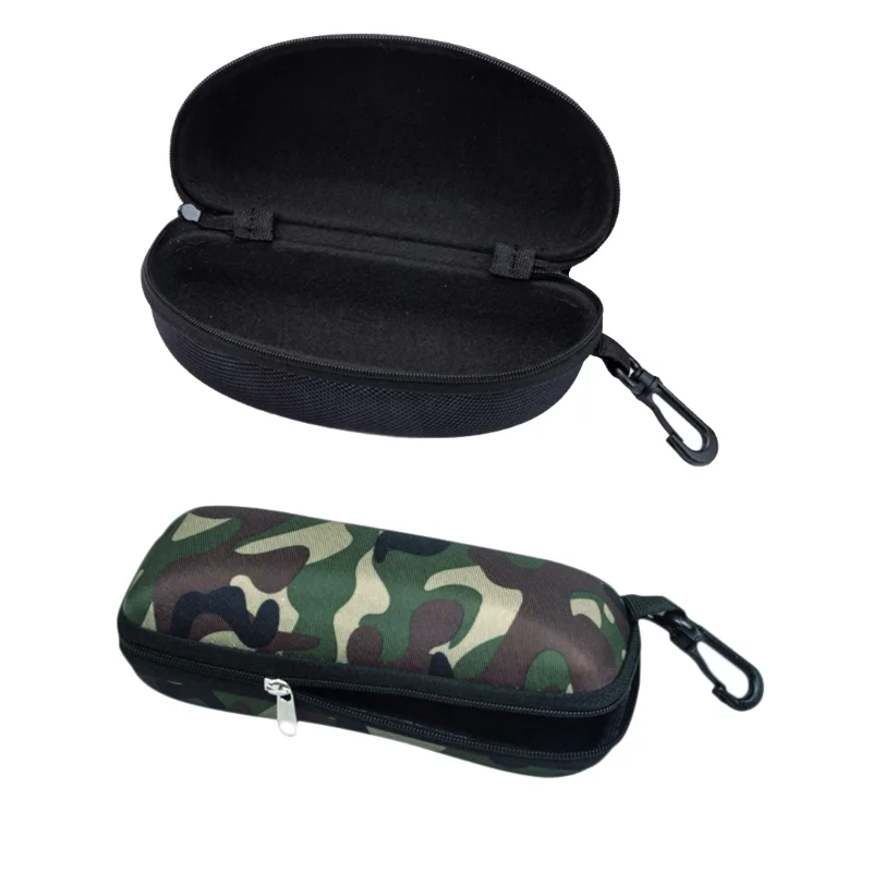 Waterproof Sunglasses Case Eyeglasses Case Hard Shell Portable Glasses Case Zippered Eyeglass Holder Hard Glasses Box