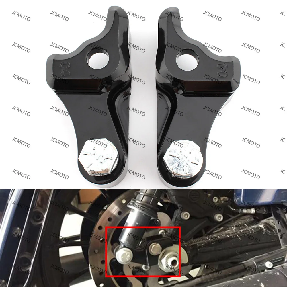 

Kit For Harley Davidson Touring FLHX FLHR FLHT 2009-2019 Motorbike Shock Absorber Rear Suspension Bracket Lowering Link