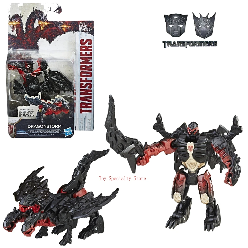 

In stock Takara Tomy Transformers Film 5 US Version TLK legend class Storm Dragon Birthday Model Figure Mecha Toys Action Studio