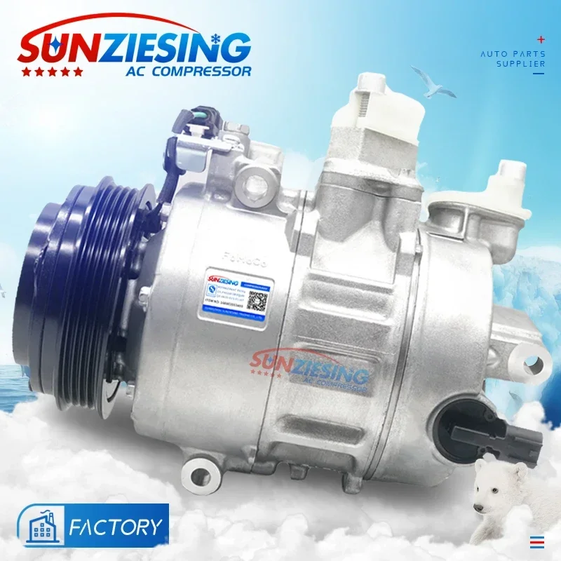 

AC compressor for Ford Edge 2.0L Turbo 2014-2016 Galaxy Mk3 S-MaxMk2 7SBH17C DG9H19D629CG DG9H19D629CD DG9H19D629CC DG9H19D629CB