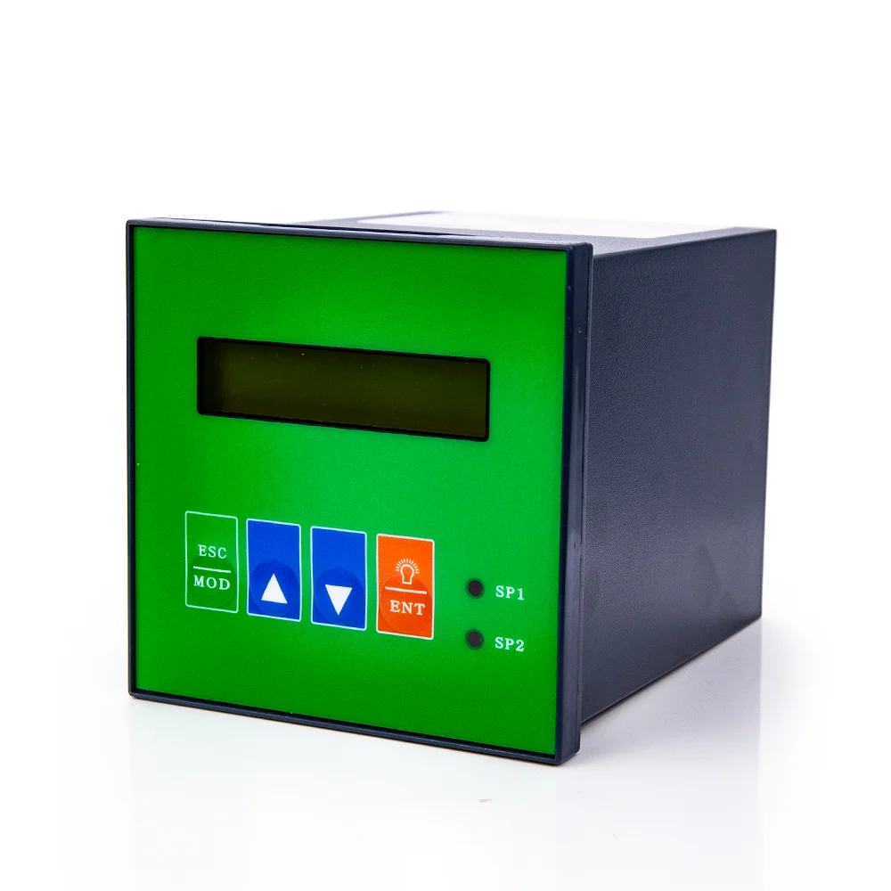 Industrial online PH controller PT1000, water quality monitoring PH sensor controller 100-240 VAC LCD display 0-14PH