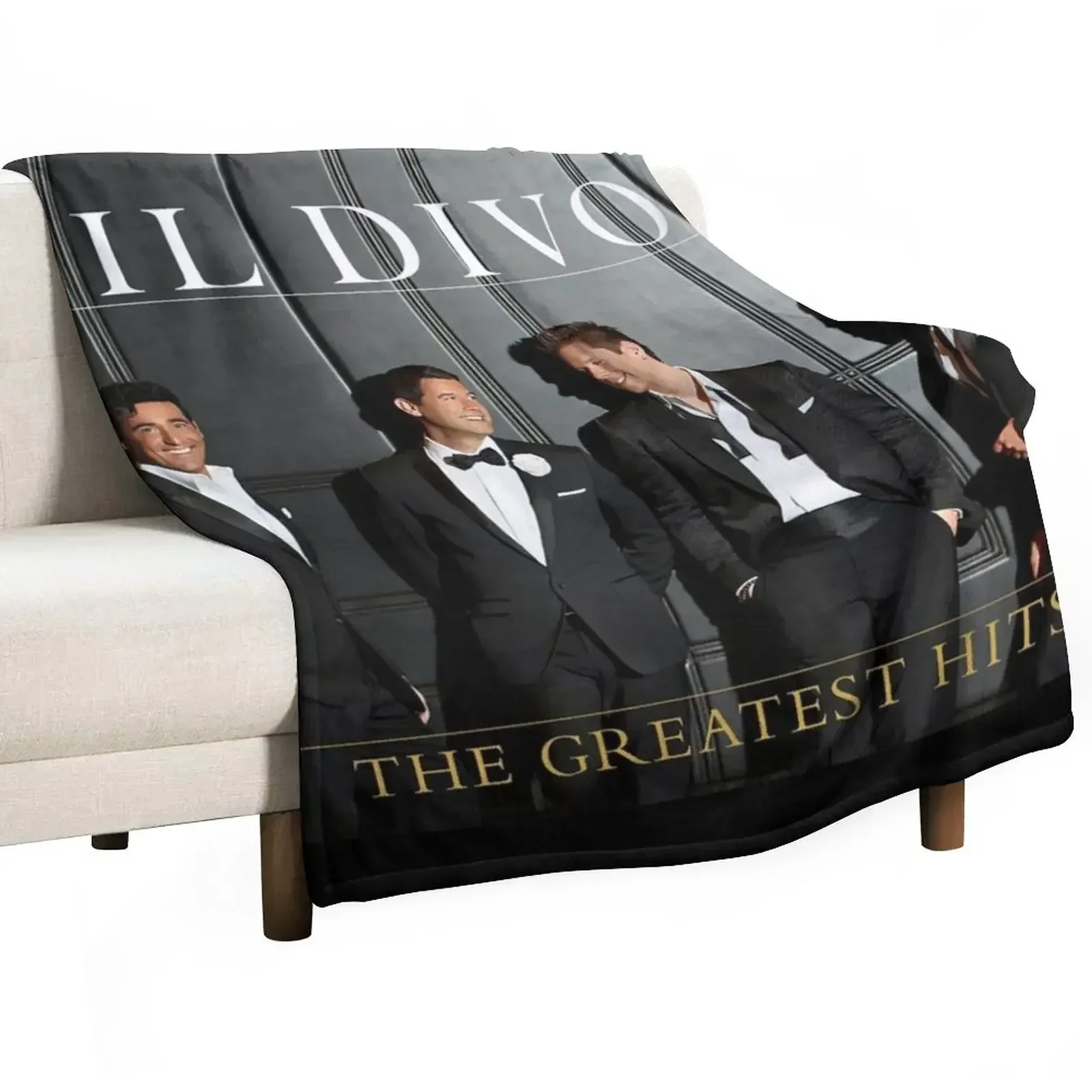 

Il Divo greatest hits deluxe 2 cd version Throw Blanket Soft Plush Plaid Giant Sofa Baby for winter Blankets