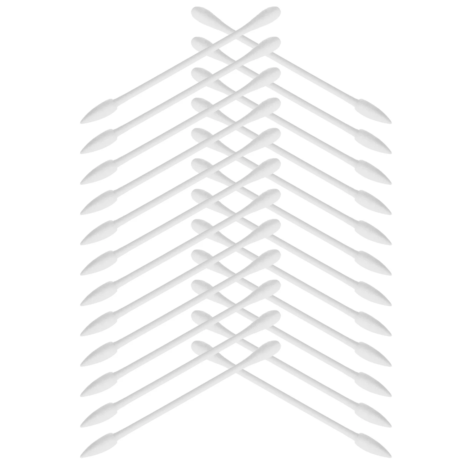 

30Pcs Cotton Swabs Disposable Makeup Cleaning Swabs Individually Packaged Easy to Carry Store Oral Disposable Swab in Packets