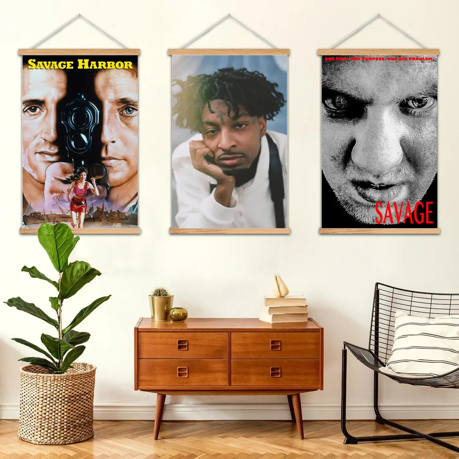 Savages Framed Wall Painting Canvas Art Poster and Wall Art,  Modern Family, Bedroom Decor, Posters,Decorative painting