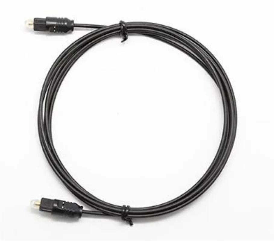 OD2.2 Audiophile Digital Audio Fiber Optic Cable Transparent Plastic TOSLINK Digital DVD Audio Fiber Optic Cable