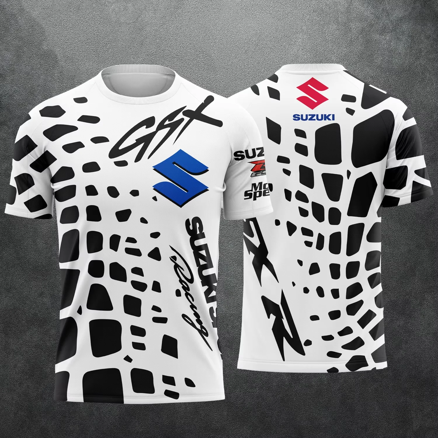 Suzuki Racing 2026 Men's And Women's Short-Sleeved T-Shirt Summer Fashion Outdoor Sports Enthusiast Motorcycle Racing Tee
