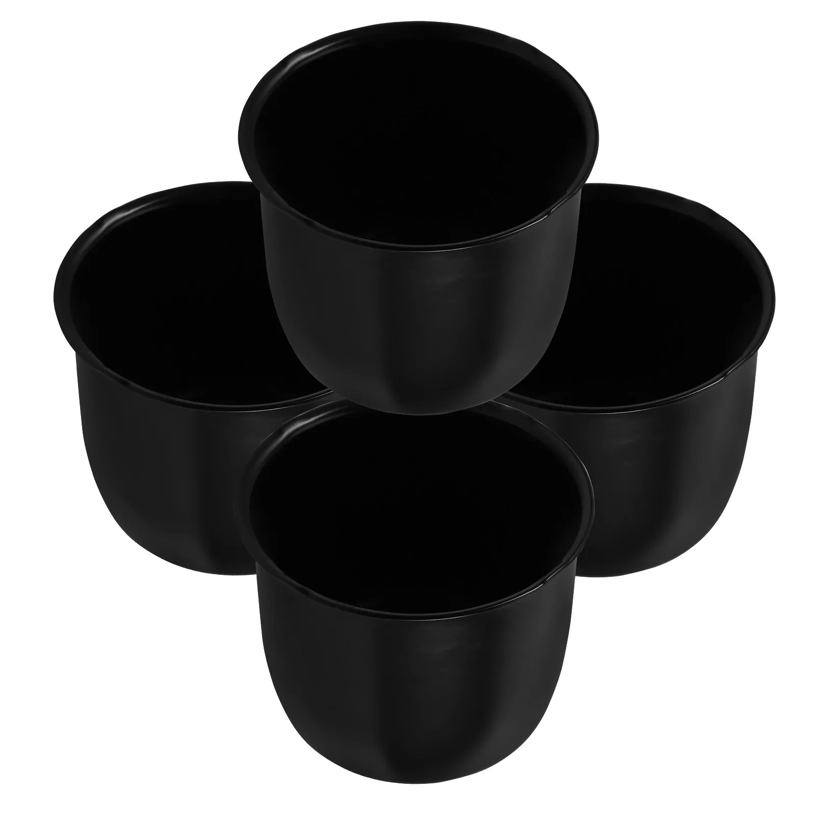 4Pcs Trailer Wheel Bearing Dust Caps Metal Hub Covers 108Mm Od Robust Steel Design Easy Installation Rv Utility Semi Truck Parts