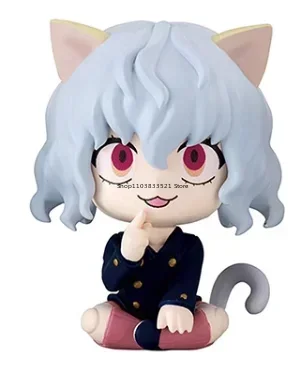 BANDAI-ألعاب هنتر غاشابون الأصلية للأطفال ، طائرة ورقية Meruem ، Neferpitou ، Shou Tsu series 3 شخصيات الحركة ، هدايا الديكور