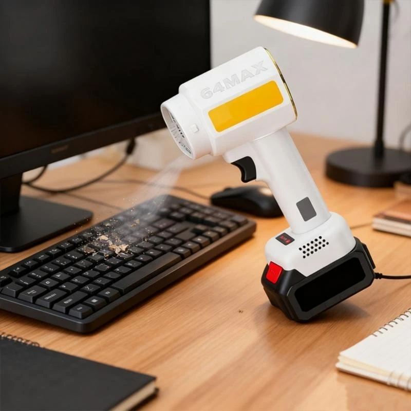 

Мобильная воздуходувка с двойным аккумулятором, быстрая зарядка, непрерывное действие, сушка автомобиля и применение внутри B03E