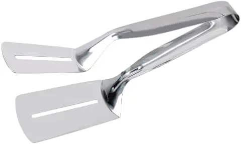 

2025 New Stainless Steel Double-Sided Spatula & Tongs for Grilling, Cooking, Steak, Fish, Bread – Multifunctional Kitchen Tool